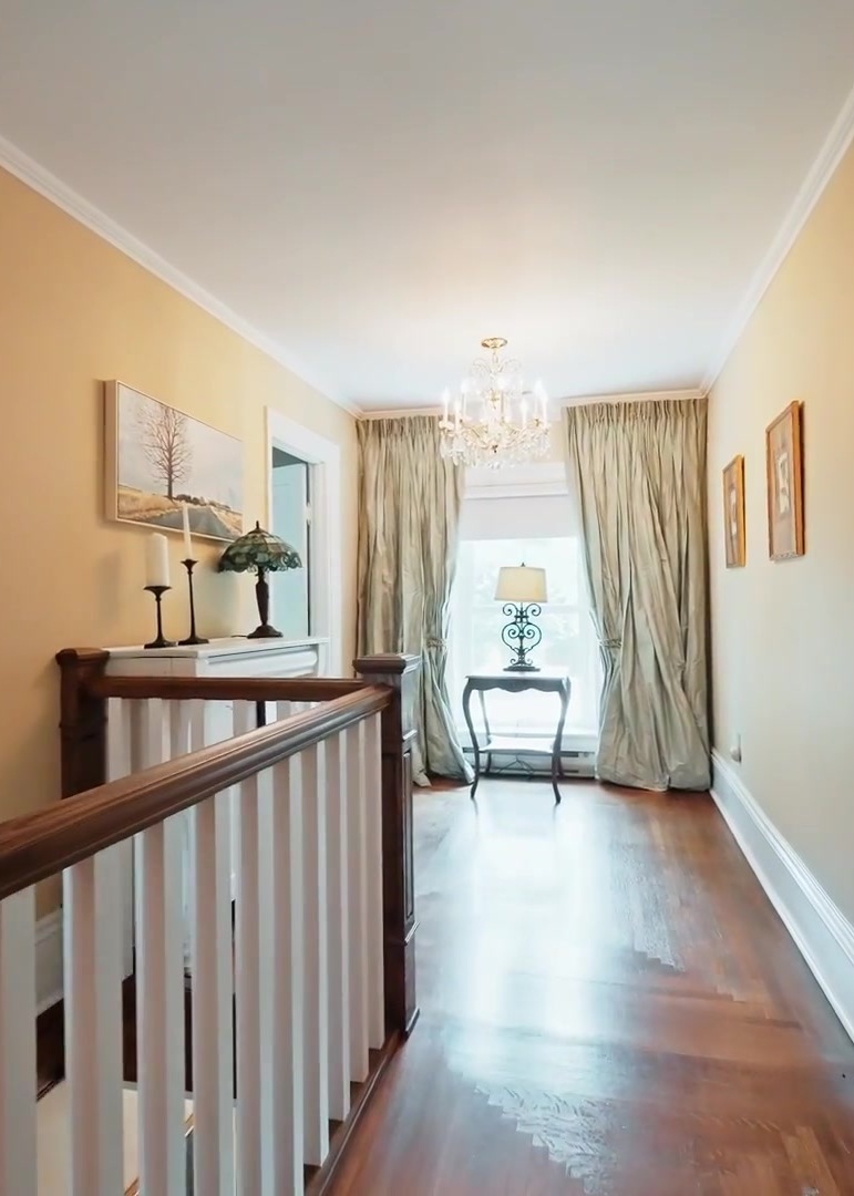 Centre hall of the farmhouse